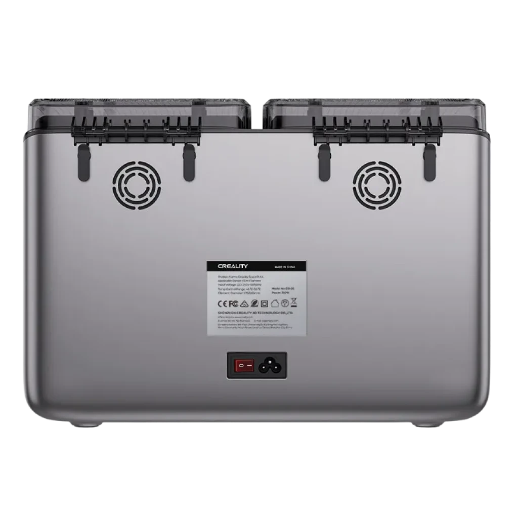 Secador de filamento Creality SpacePi X4 con pantalla táctil de control - Ítem3