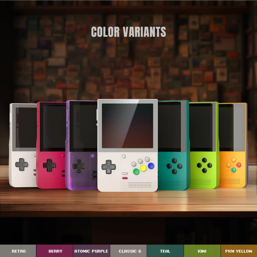 Retroid Pocket Classic SG 6GB/128GB AMOLED em preto, portátil com tela AMOLED, botões frontais A/B/X/Y, D-pad, alto-falante frontal e gatilhos R1/R2/L1/L2 - Item8
