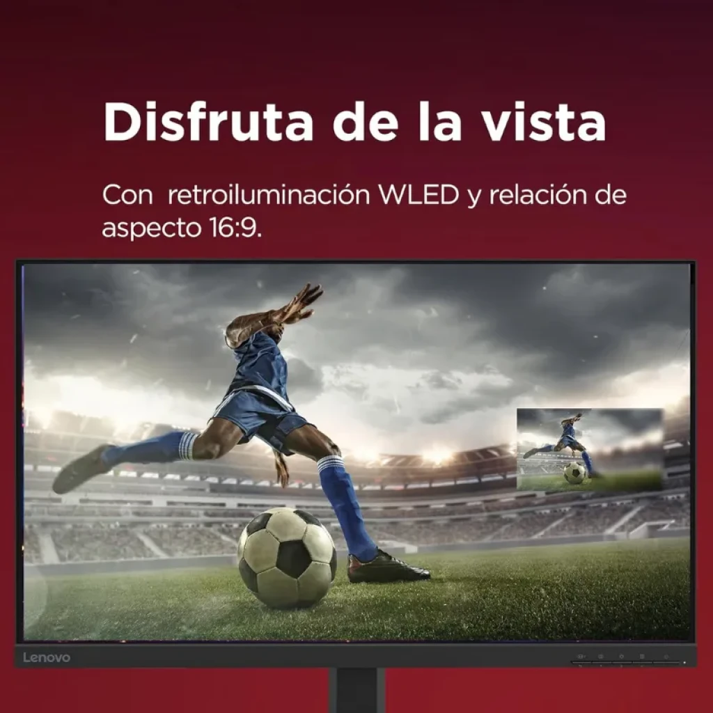 Monitor Lenovo L27-4e de 27 polegadas Full HD com design sem moldura - Item5