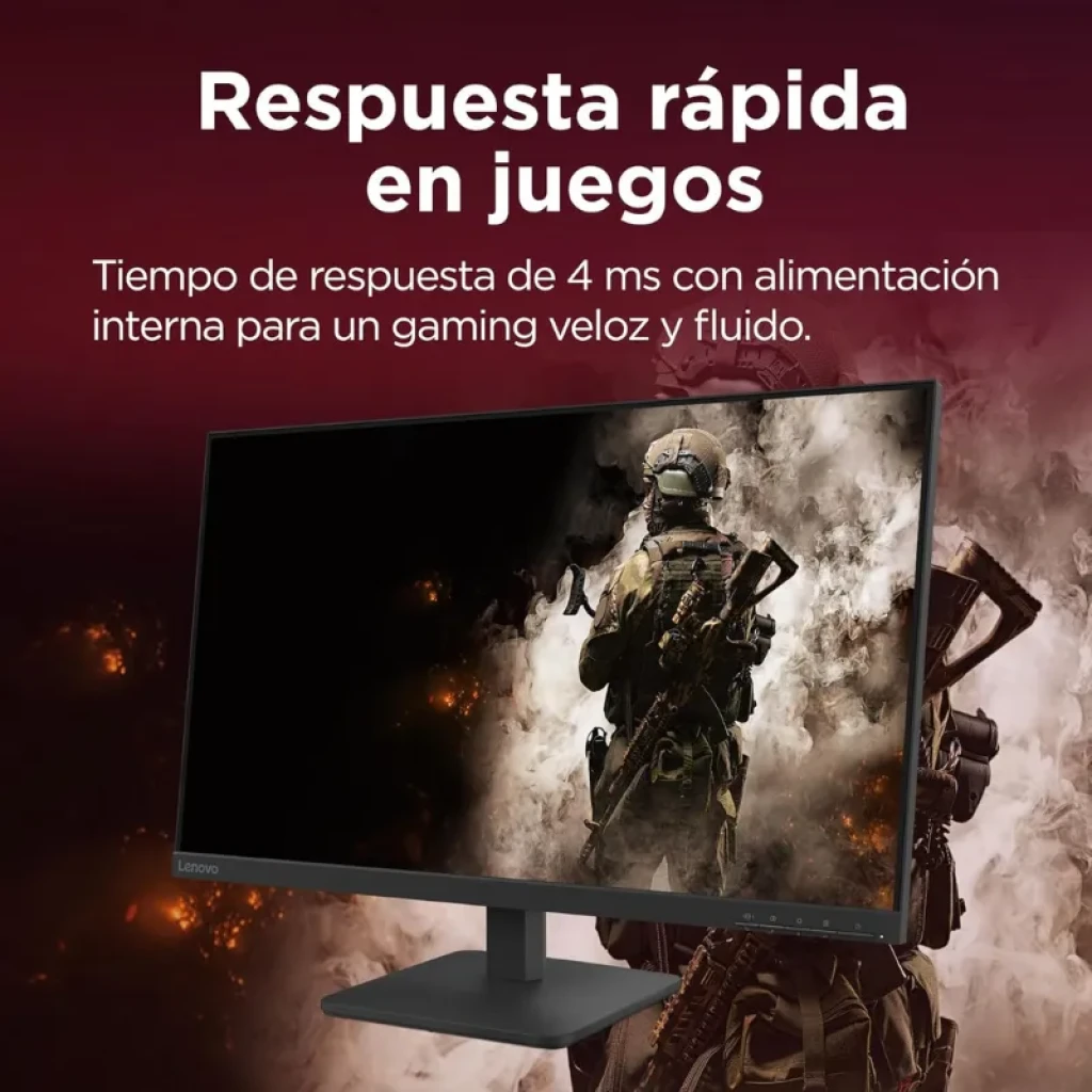 Monitor Lenovo L27-4e de 27 polegadas Full HD com design sem moldura - Item6