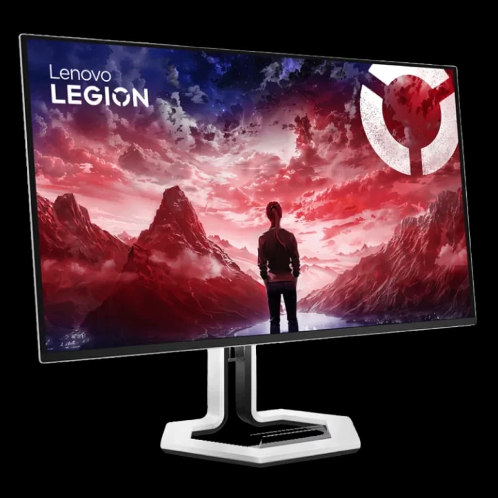Vista a 45 grados del Lenovo Legion Pro 32UD-10