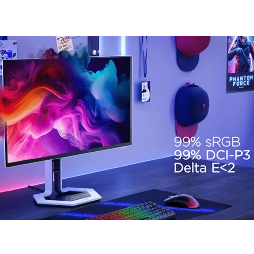 Monitor Lenovo Legion Pro 32UD-10 frontal panel QD-OLED 4K 240Hz - Ítem5