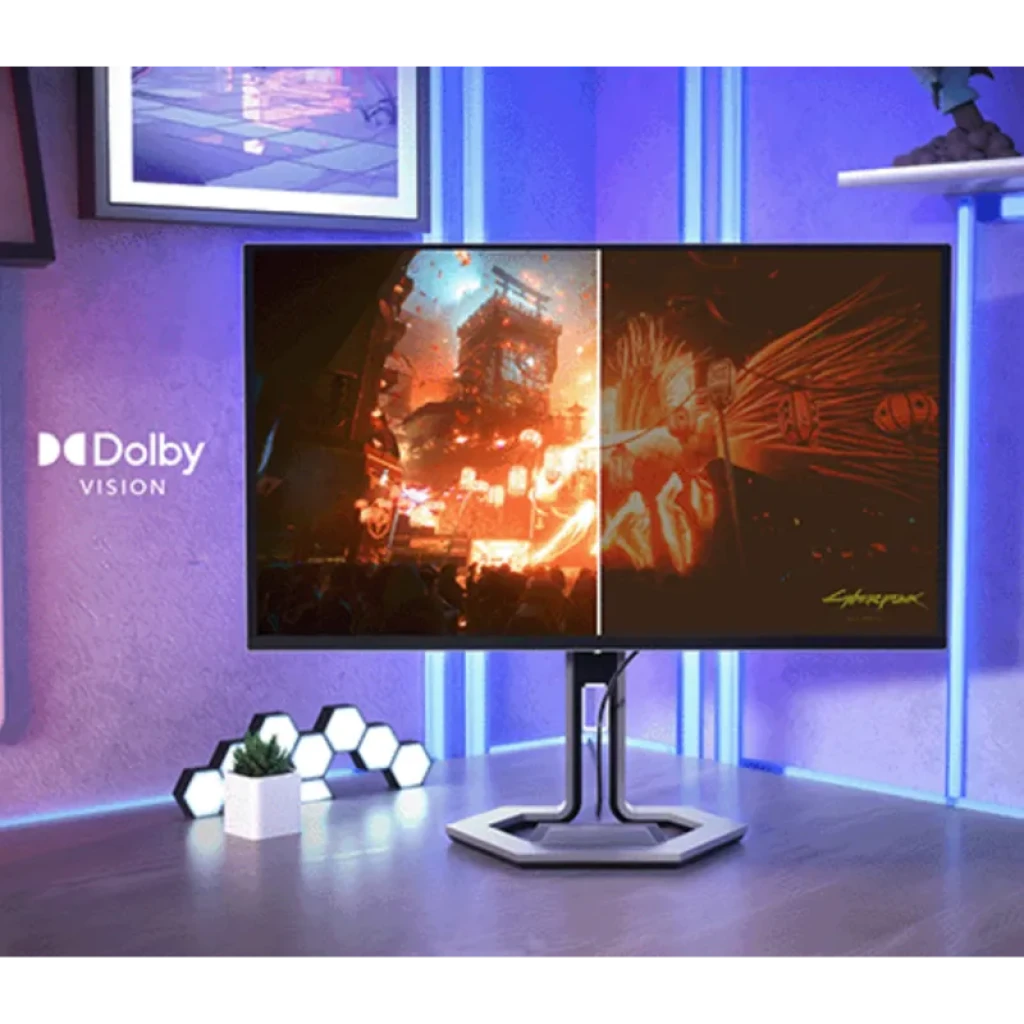 Monitor Lenovo Legion Pro 32UD-10 frontal panel QD-OLED 4K 240Hz - Ítem6