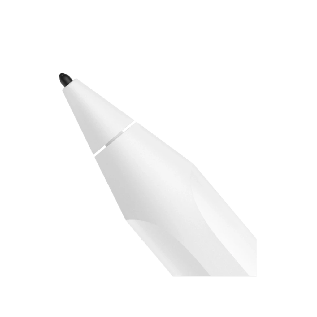 OnePlus Stylo Pro, lápiz óptico blanco con punta fina y cuerpo cilíndrico, clip superior y marca lateral; diseño minimalista y preciso para dibujo y notas - Ítem2