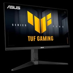 Monitor ASUS TUF Gaming VG27AQL5A de 27 pulgadas, marco delgado, soporte robusto en V, acabado negro mate y pantalla QHD 2560x1440 con biseles finos