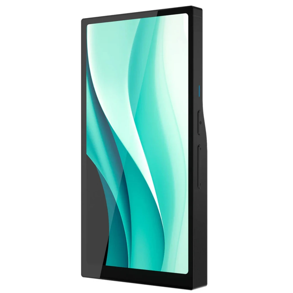 HiBy R6 Pro II 2025 reproductor Hi-Res portátil negro con pantalla grande, botones laterales, salida balanceada 4.4 mm y trasera con fibra de carbono - Ítem1