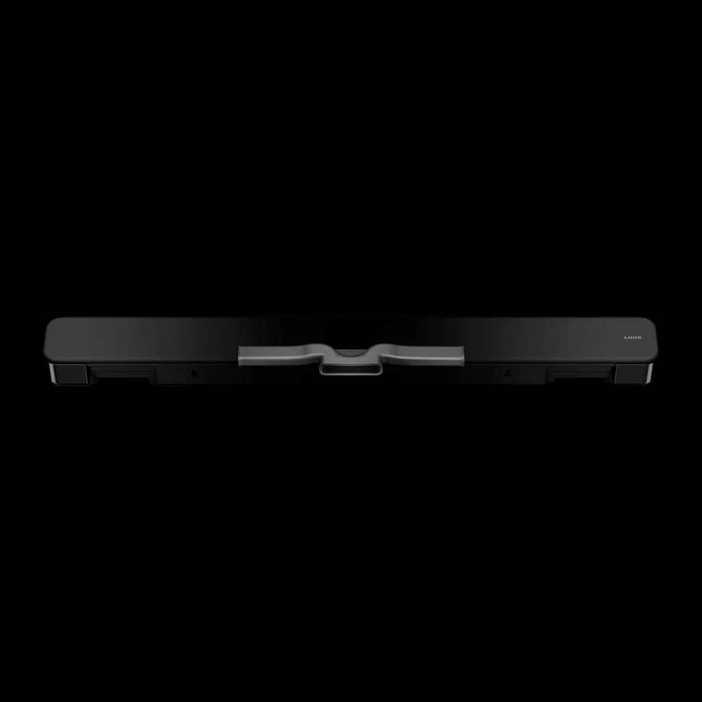 Barre de son Sony 2.0 canaux 120W Bluetooth Noir HT-SF150, vue du dessus: support central et extrémités latérales