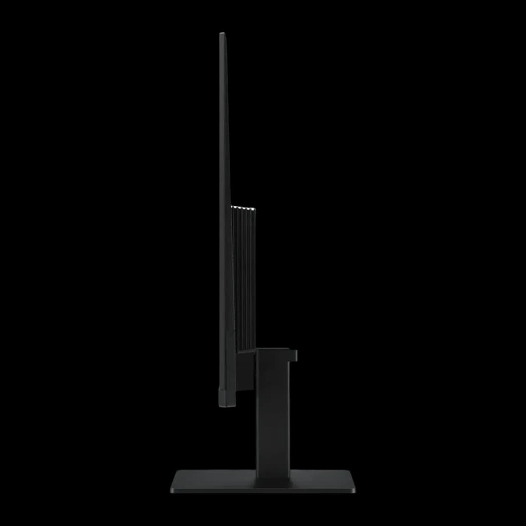 Moniteur Samsung Essential S3 S30GD 27 pouces FHD IPS 100Hz 5ms GTG Noir, détail latéral: profil fin, ports arrière et socle