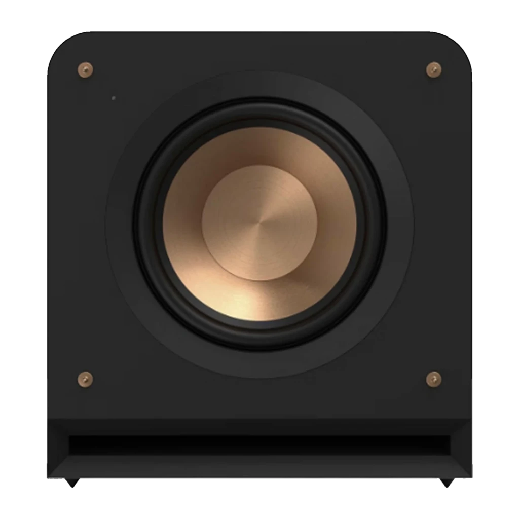 Klipsch RP-1000SW Subwoofer 300 W RMS con driver frontal cobre de gran tamaño, gabinete negro mate y puerto frontal para graves profundos y potentes - Ítem2