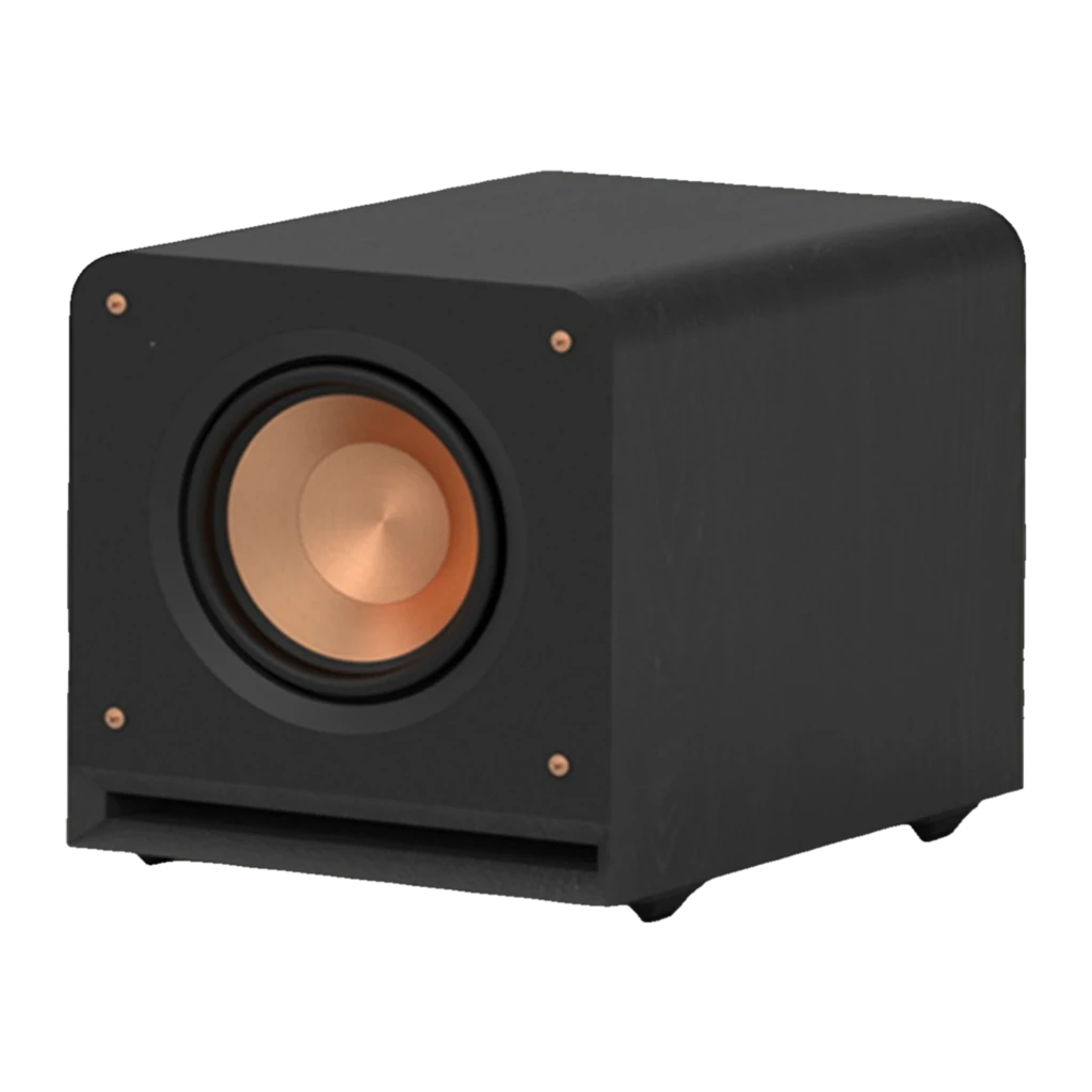 Klipsch RP-1000SW Subwoofer 300 W RMS con driver frontal cobre de gran tamaño, gabinete negro mate y puerto frontal para graves profundos y potentes - Ítem3