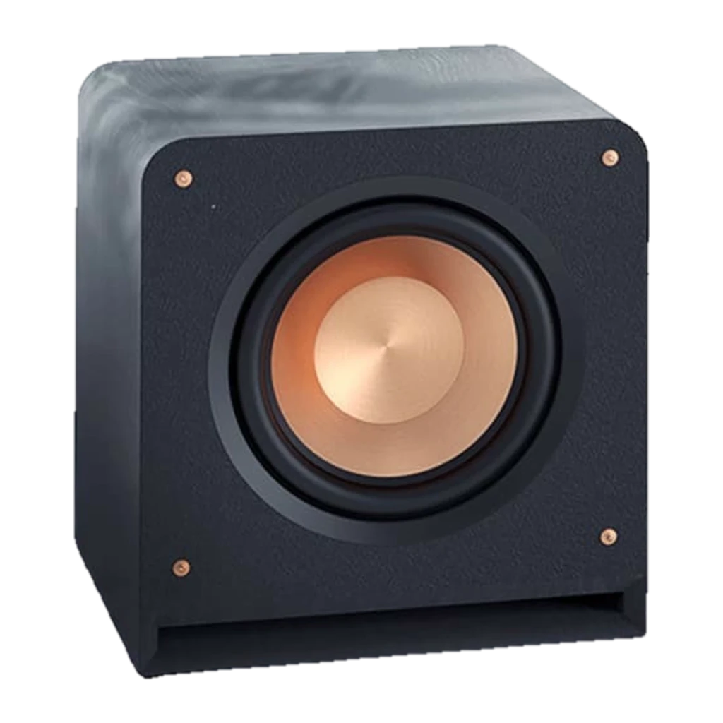 KLIPSCH RP-1200SW Subwoofer con cono de 12 pulgadas en cobre, frontal negro mate, borde de goma y puerto inferior para graves potentes y profundos - Ítem2