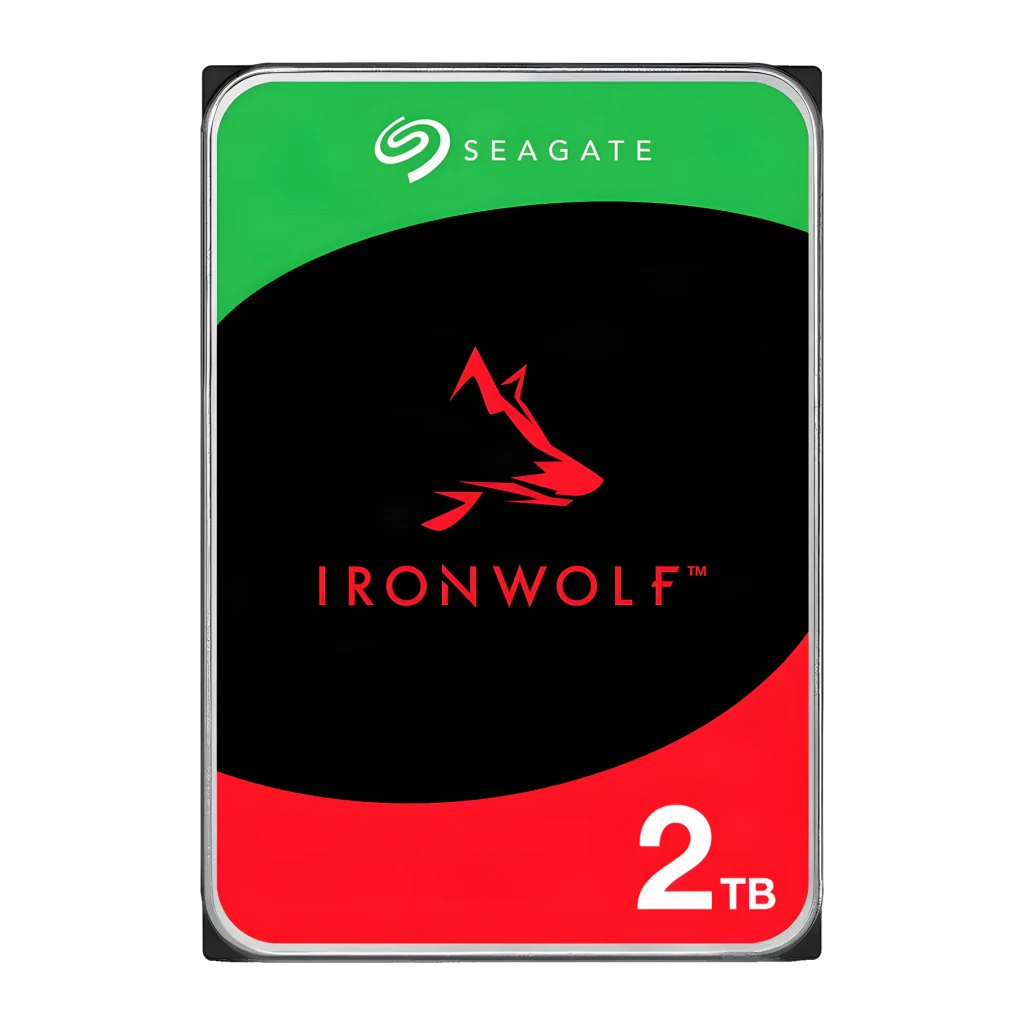 Disco duro Seagate IronWolf 2TB 3.5 pulgadas SATA III 5400RPM ST2000VN003