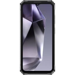 Oukitel G7 8GB/256GB Lila Rugged con pantalla grande, bordes reforzados y frontal con notch; diseño robusto en color lila con acabado facetado brillante