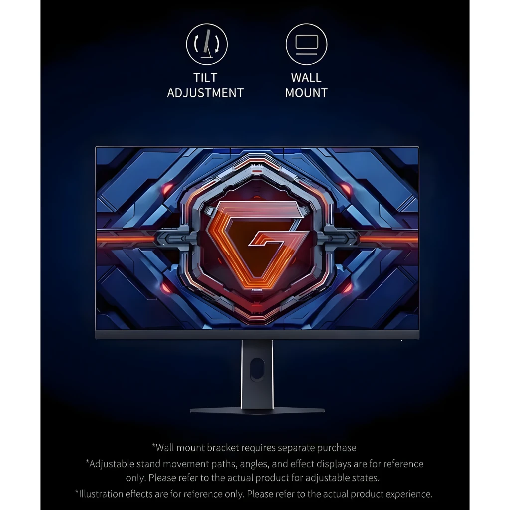 Xiaomi Gaming Monitor G25i 2026 24,5 Fast IPS Full HD 240Hz com bordas finas, base robusta e tela ampla ideal para jogos rápidos e cores vibrantes - Item2
