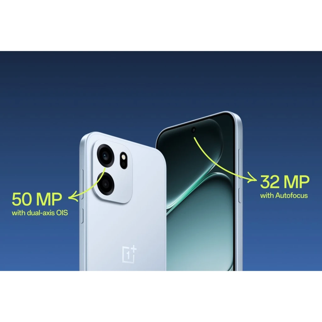 OnePlus Nord CE 6 5G azul com tela quase sem bordas e furo central, câmera dupla traseira com flash, acabamento fosco elegante 256 GB 8 GB 7500 mAh - Item4