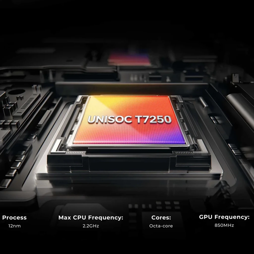 Hotwav Cyber 18 4G 256 Go Orange 8 Go 6200 mAh avec design robuste IP68 IP69K, dos texturé orange, module photo double grand anneau, écran bord fin au style - Ítem6