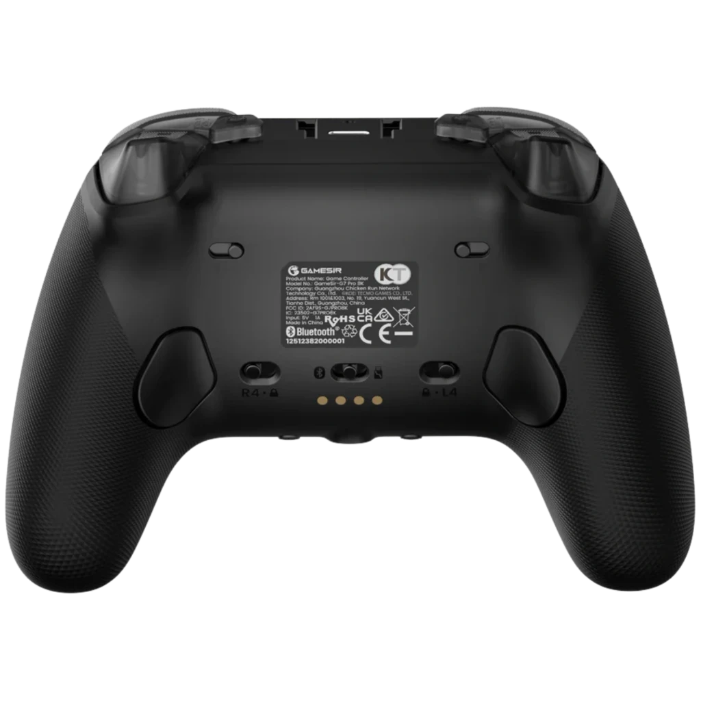 GameSir G7 Pro Nioh 3 Edition com arte dourada, botões ABXY, sticks vermelhos, gatilhos texturizados e base com logo Nioh 3 para PC, Android, iOS e Switch - Item4
