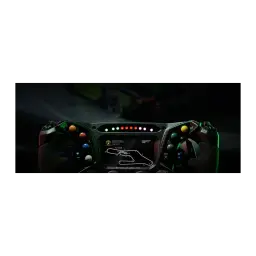 Moza Racing Lamborghini Essenza SCV12 – Volante réplica oficial com display central, LEDs de telemetria, botões multicolor e empunhaduras ergonômicas