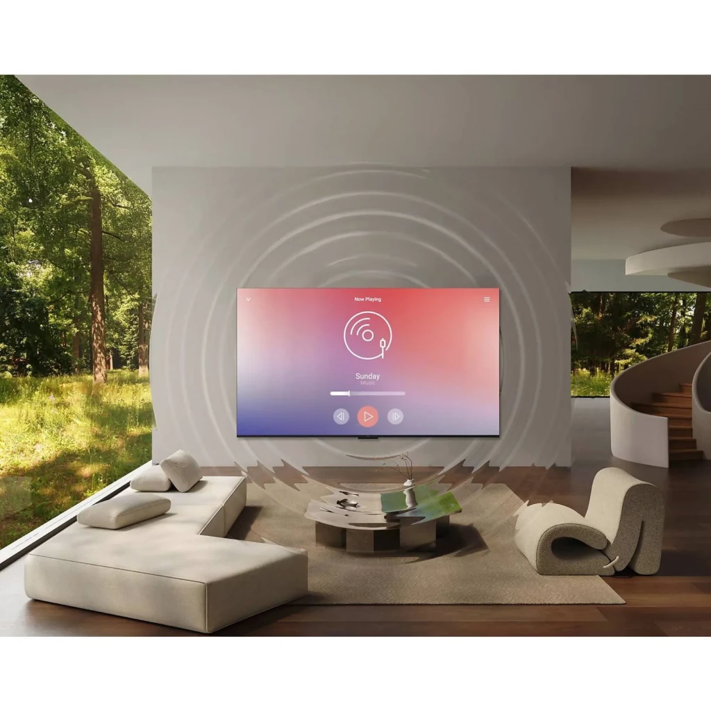 TCL 55C8L Smart TV QD‑Mini LED 55 4K AiPQ Pro preta, tela fina com HDR, 3000 nits, 1008 zonas de escurecimento local, amplo gamut e áudio Bang & Olufsen - Item5
