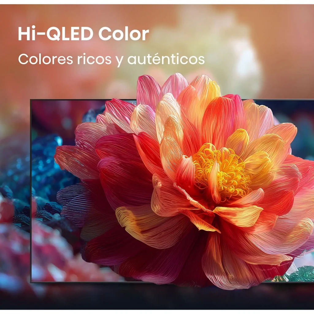 Hisense 43E79S Smart TV QLED 43 4K Ultra HD com tela fina sem bordas, cores vivas, suporte Dolby Vision-Atmos, IA 4K e Smooth Motion para imagem fluida - Item2