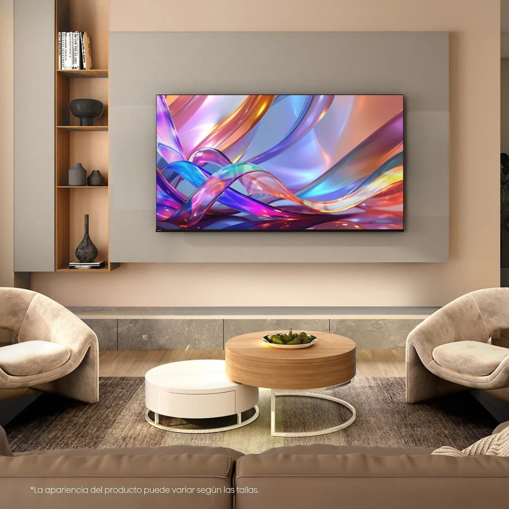 Hisense 43E79S Smart TV QLED 43 4K Ultra HD com tela fina sem bordas, cores vivas, suporte Dolby Vision-Atmos, IA 4K e Smooth Motion para imagem fluida - Item5