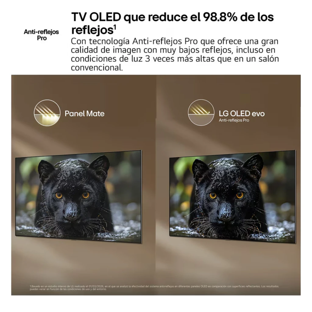 LG OLED48C66LB Smart TV OLED evo 48 4K com Alpha 11 AI, pretos puros, cores vivas, 33 milhões de pixels, design ultrafino, navegação fácil com controle - Item3