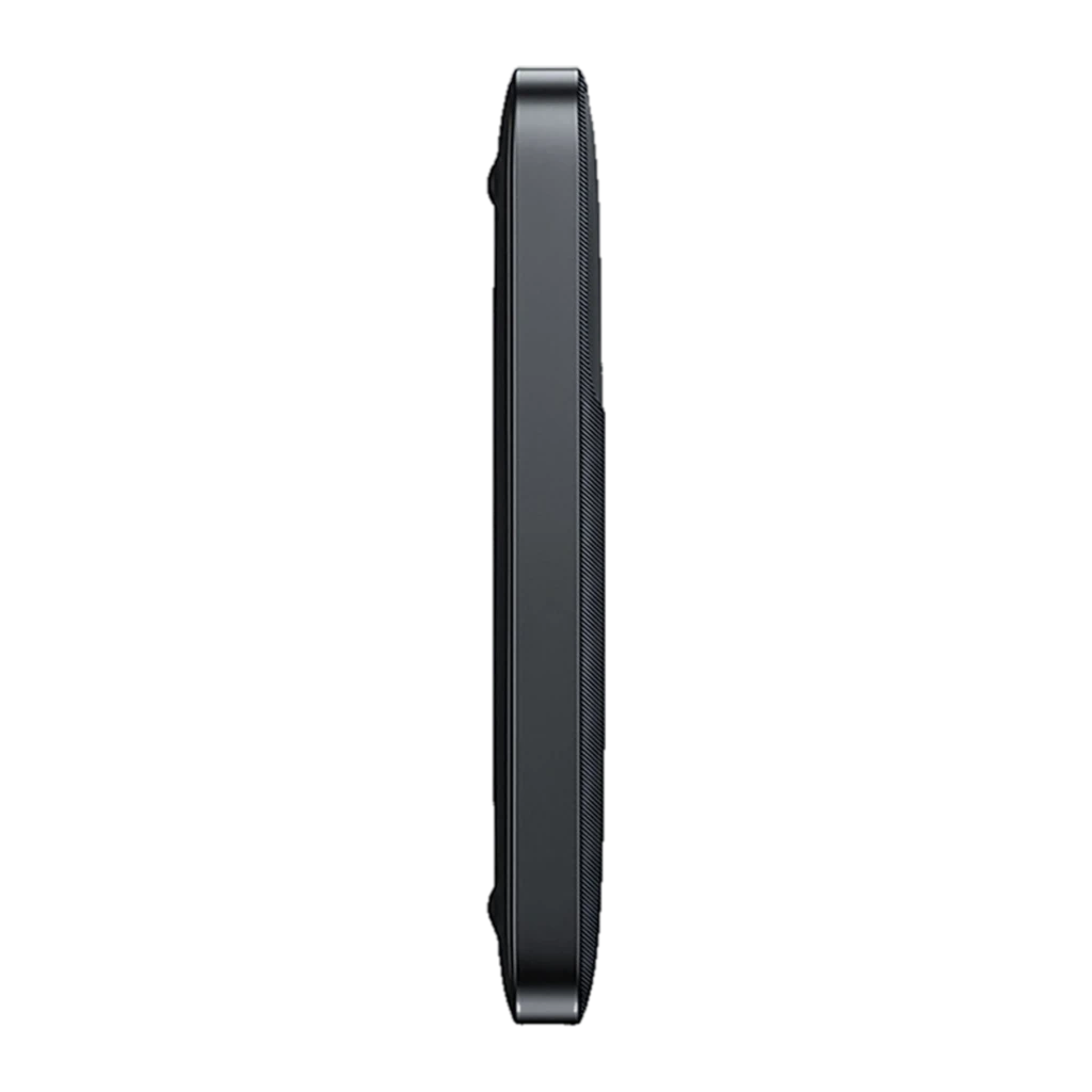 Power Bank Baseus Blade H1 Lite 20000mAh 100W con pantalla LED que muestra voltaje, amperaje y tiempo, acabado texturizado negro y bordes redondeados - Ítem6