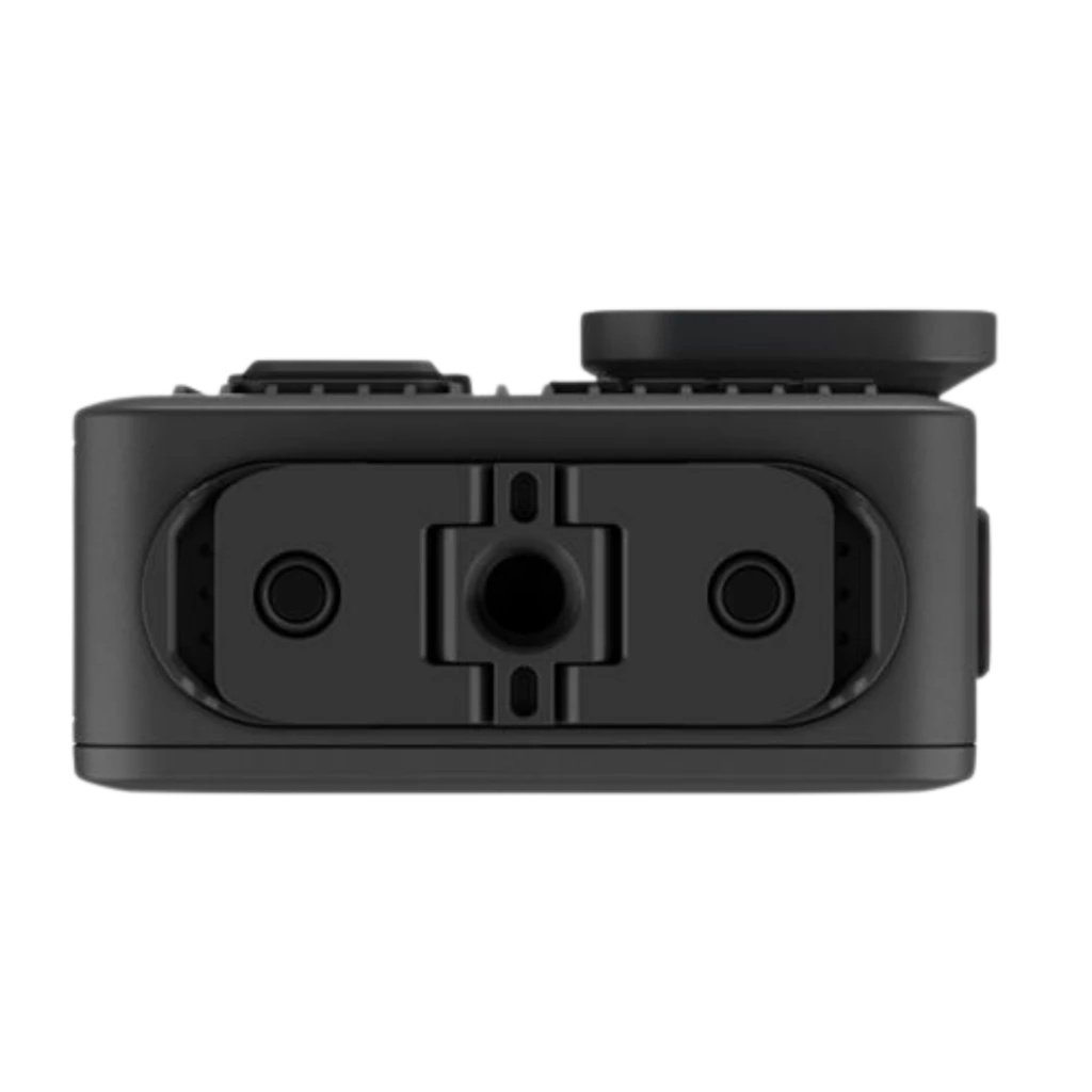 GoPro Lit Hero 4K 60fps 12 MP Sumergible 5 m HyperSmooth con lente gran angular, luz LED frontal, botón lateral y cuerpo robusto negro con detalles azules - Ítem5