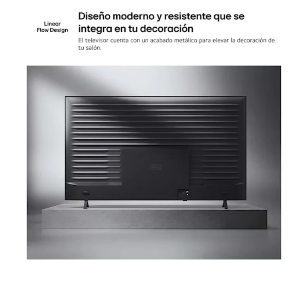 LG 43QNED70B6C Smart TV QNED MiniLED 43 4K α7 AI Gen9 preta com moldura fina, pés duplos, tela vibrante com +1 bilhão de cores e 2040 zonas de dimming - Item5