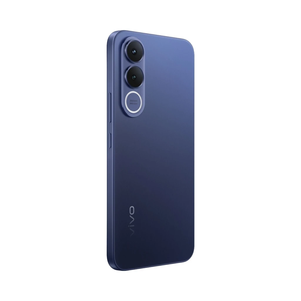 Smartphone bleu Vivo V70 FE 5G écran bord à bord avec caméra 200 Mpx double module; inclus chargeur 90 W et écouteurs blancs en étui - Ítem6