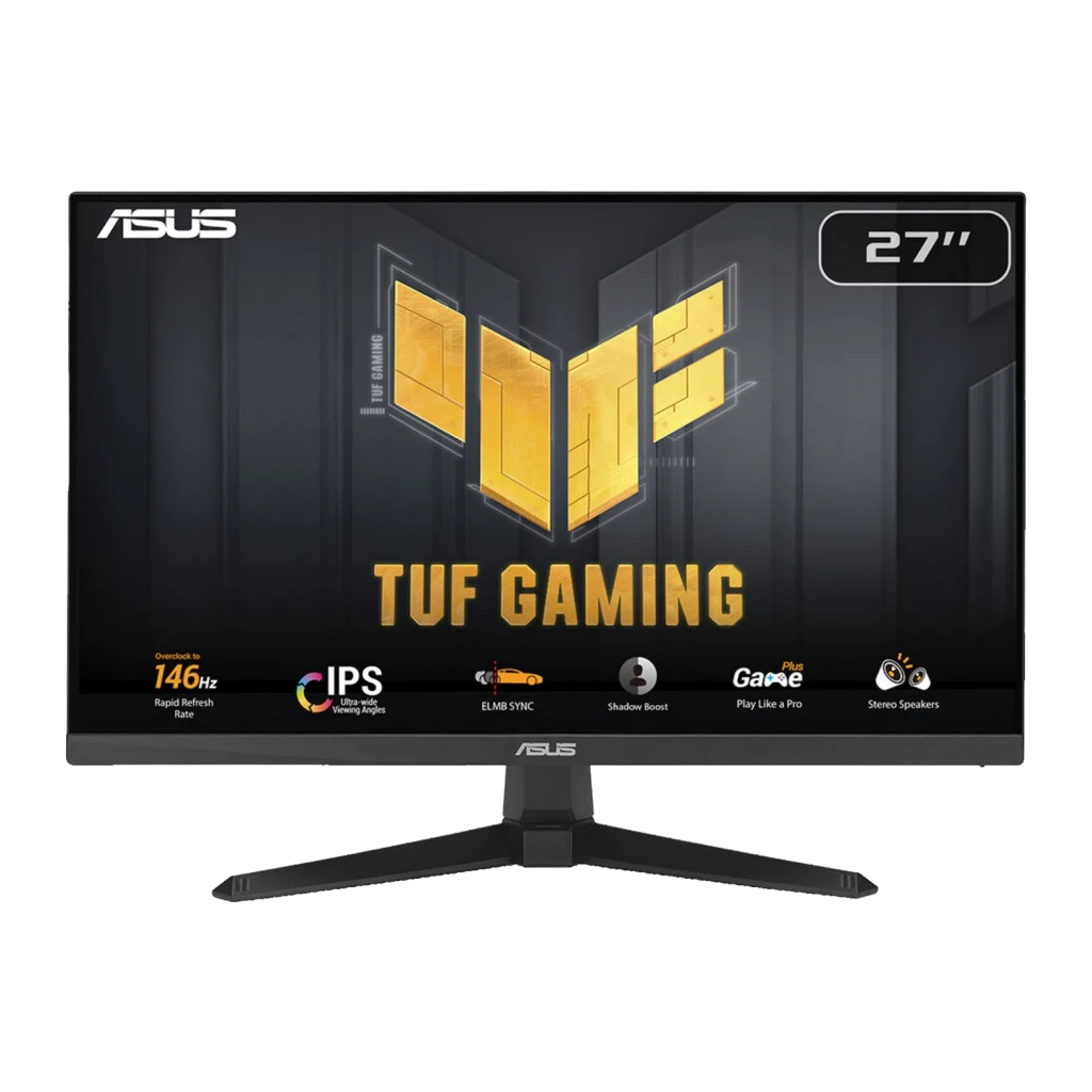 Asus Negro Monitor Tuf Gaming Vg279qe5a 27 Pulgadas 146Hz Fhd Ips 1Ms