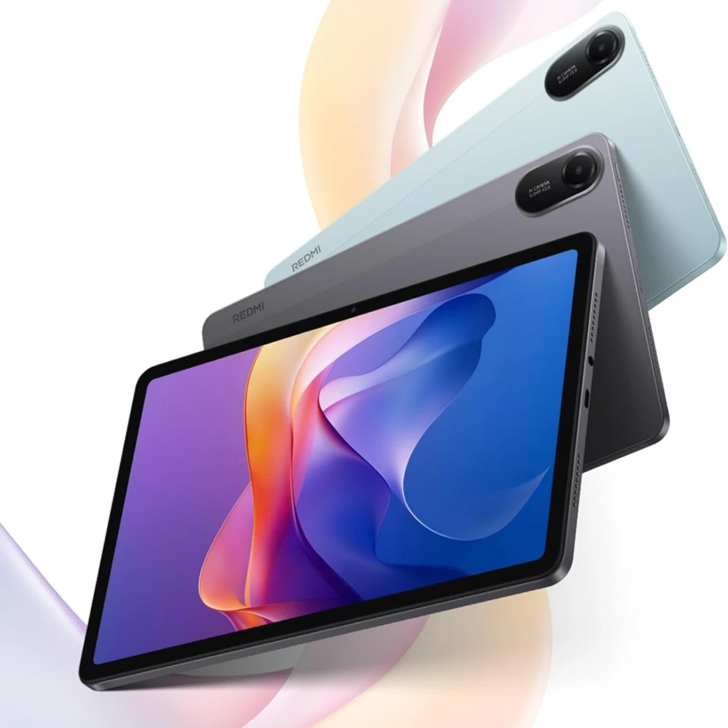 Xiaomi Redmi Pad 2 4G 9.7 pulgadas en gris grafito con marco delgado, cámara trasera en esquina y pantalla amplia con bordes negros uniformes - Ítem5