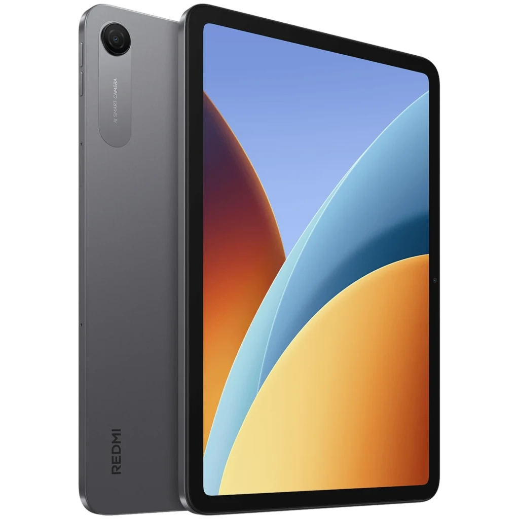 Xiaomi Redmi Pad 2 4G 9.7 pulgadas en gris grafito con marco delgado, cámara trasera en esquina y pantalla amplia con bordes negros uniformes - Ítem1
