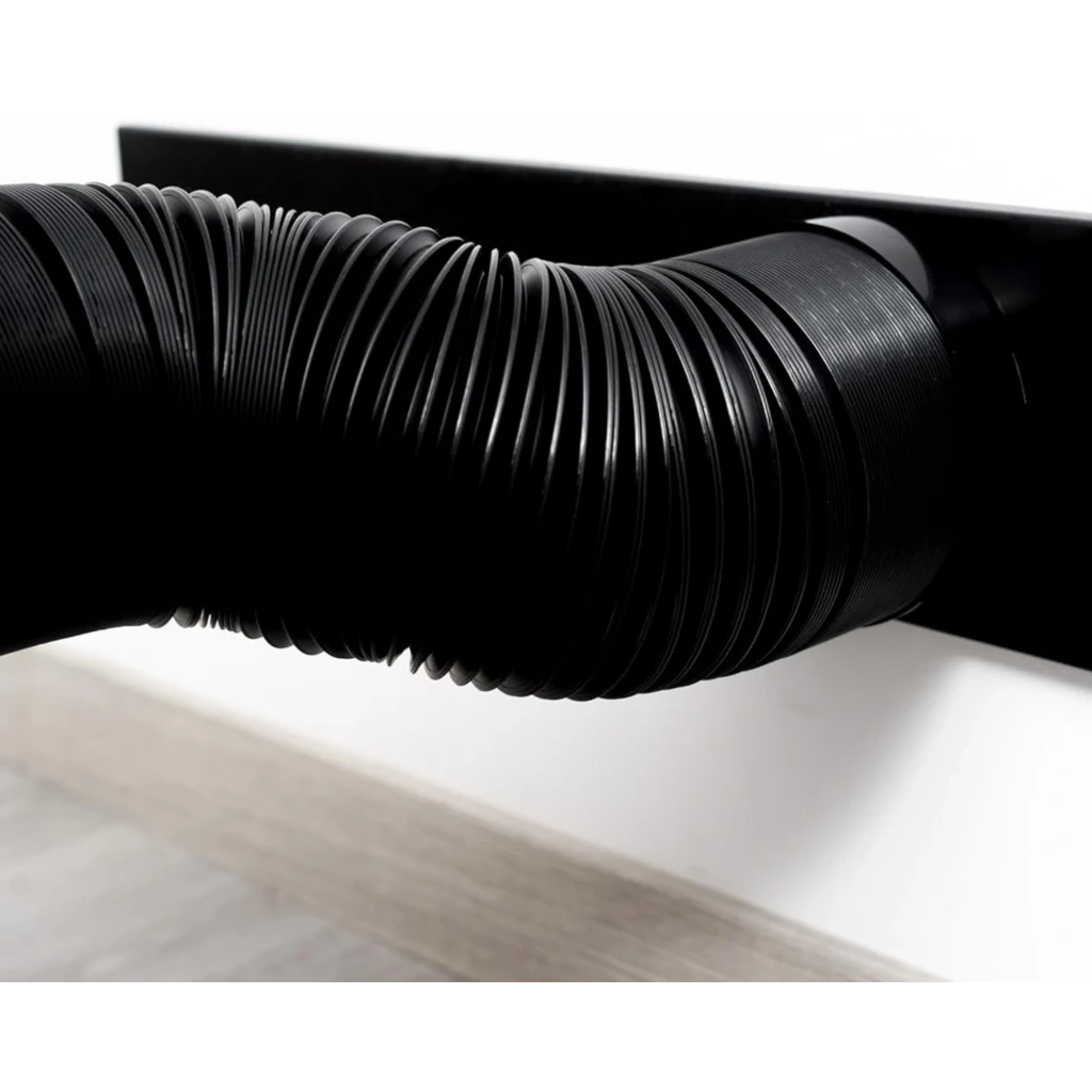 Glaziar Predator S30PLUS aire acondicionado portátil 9000 BTU en negro, panel frontal liso con rejilla de ventilación superior y ruedas para fácil movilidad - Ítem2