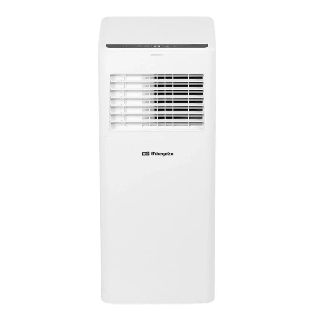 Orbegozo ADR 7000 Aire Acondicionado Portátil 1750 frig/h, color blanco, diseño vertical compacto con rejilla frontal y panel superior táctil - Ítem1