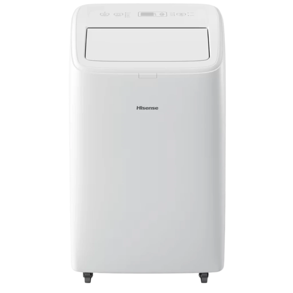 Hisense Patagonia APH12QC ar condicionado portátil branco, design compacto com painel digital superior, grelha superior inclinada e alças laterais para - Item2