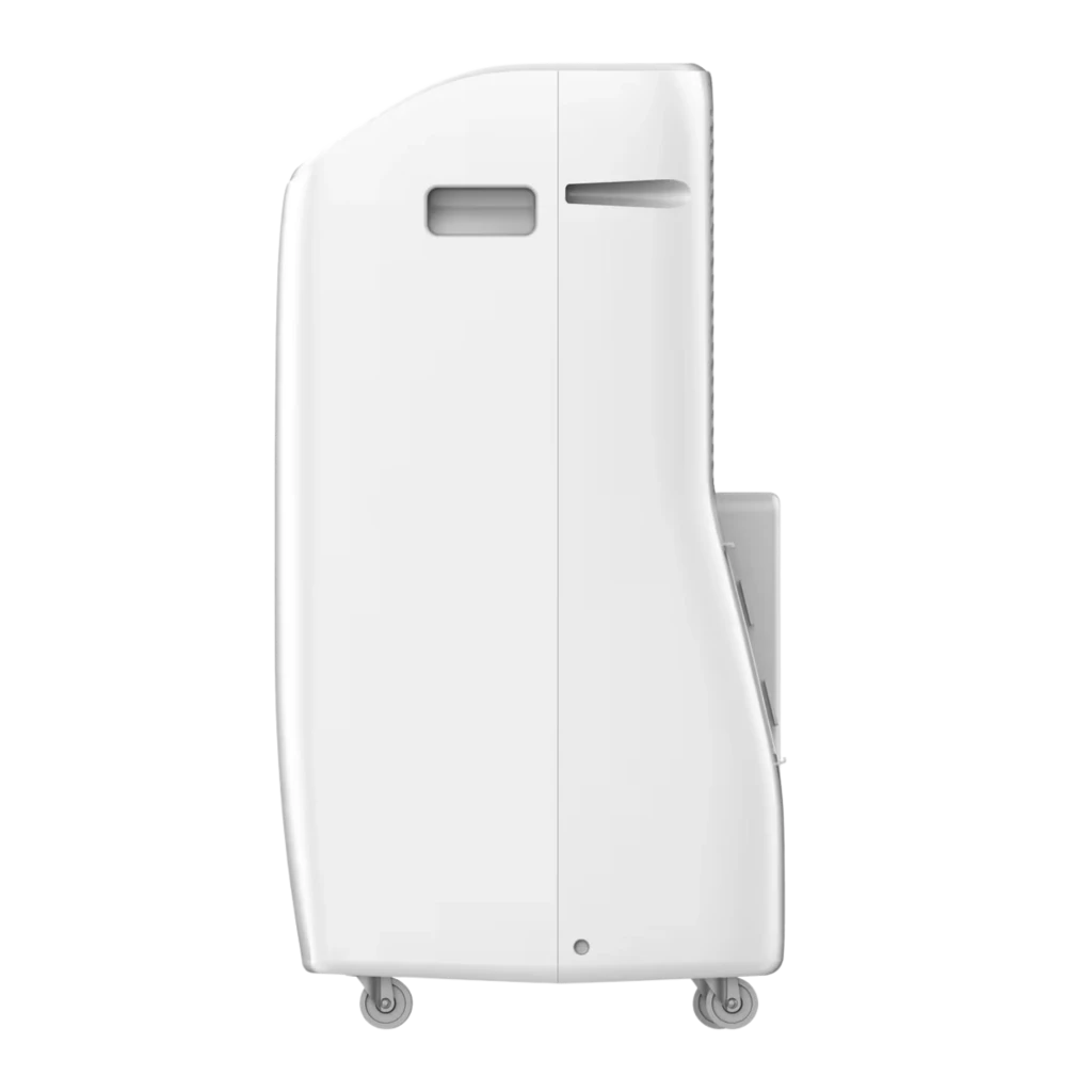 Hisense Patagonia APH12QC ar condicionado portátil branco, design compacto com painel digital superior, grelha superior inclinada e alças laterais para - Item3