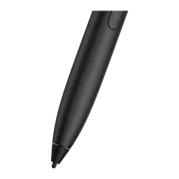 T-pen 2 negro mate con punta fina y botón lateral, diseño ergonómico para escritura y dibujo preciso en TCL Tab A1 Plus
