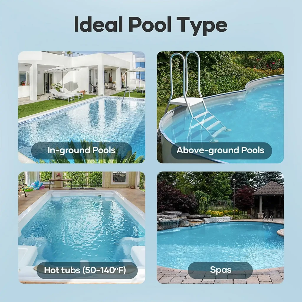 Aiper Pilot X1 Aspirador Manual de Piscina Inalámbrico 45 min en gris, cuerpo aerodinámico, cabezal triangular con cepillos y tubo telescópico desmontable - Ítem1