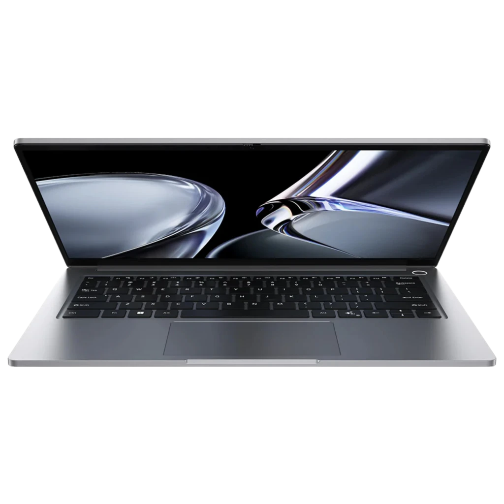 Chuwi CoreBook Air 14 pol em alumínio cinza, tela fina com bordas estreitas, teclado retroiluminado e touchpad amplo; design moderno e minimalista - Item2
