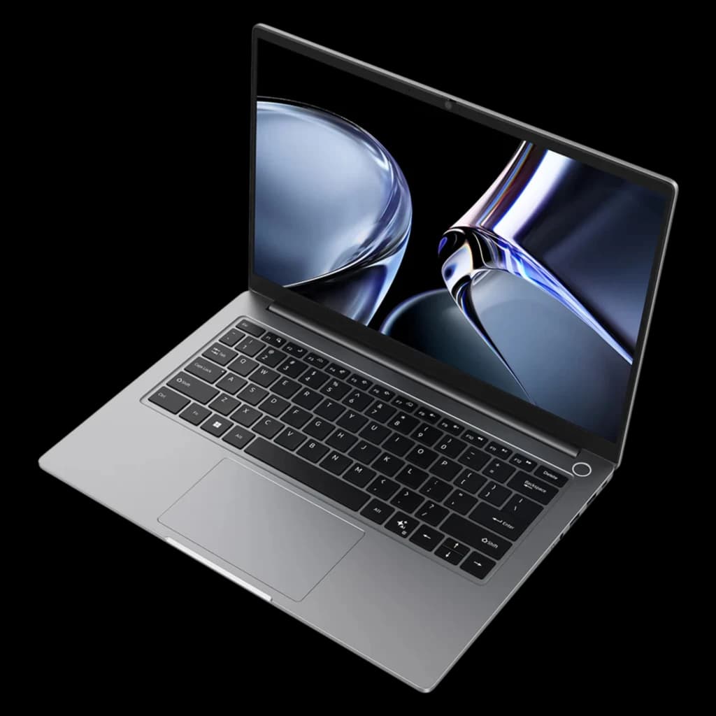 Chuwi CoreBook Air Intel Core Ultra 5 226V 16 GB 512 GB 14 polegadas cinza, corpo fino em alumínio, tela bordas finas e teclado preto retroiluminado