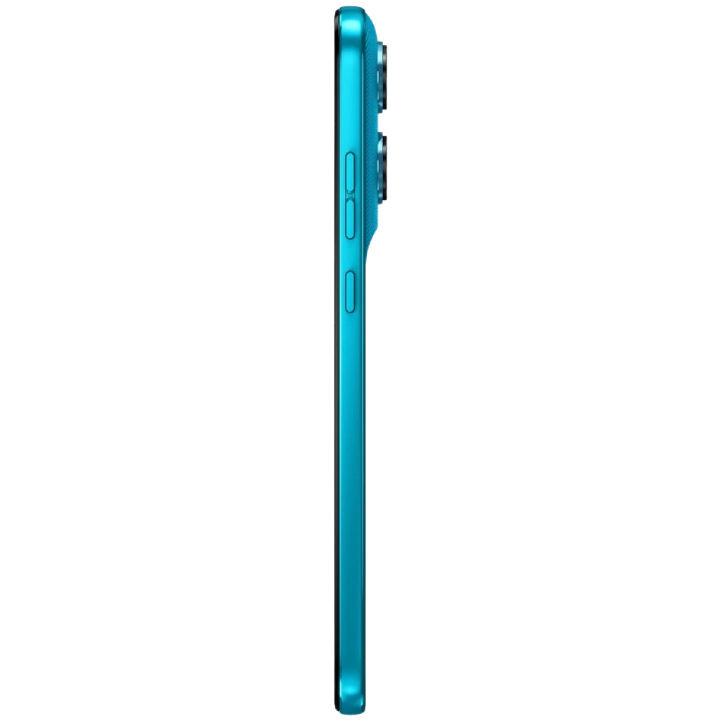 Motorola Moto G87 5G Blue Atoll con pantalla perforada, triple cámara trasera destacada y módulo grande; texto 200 MP en la pantalla, diseño azul mate - Ítem9