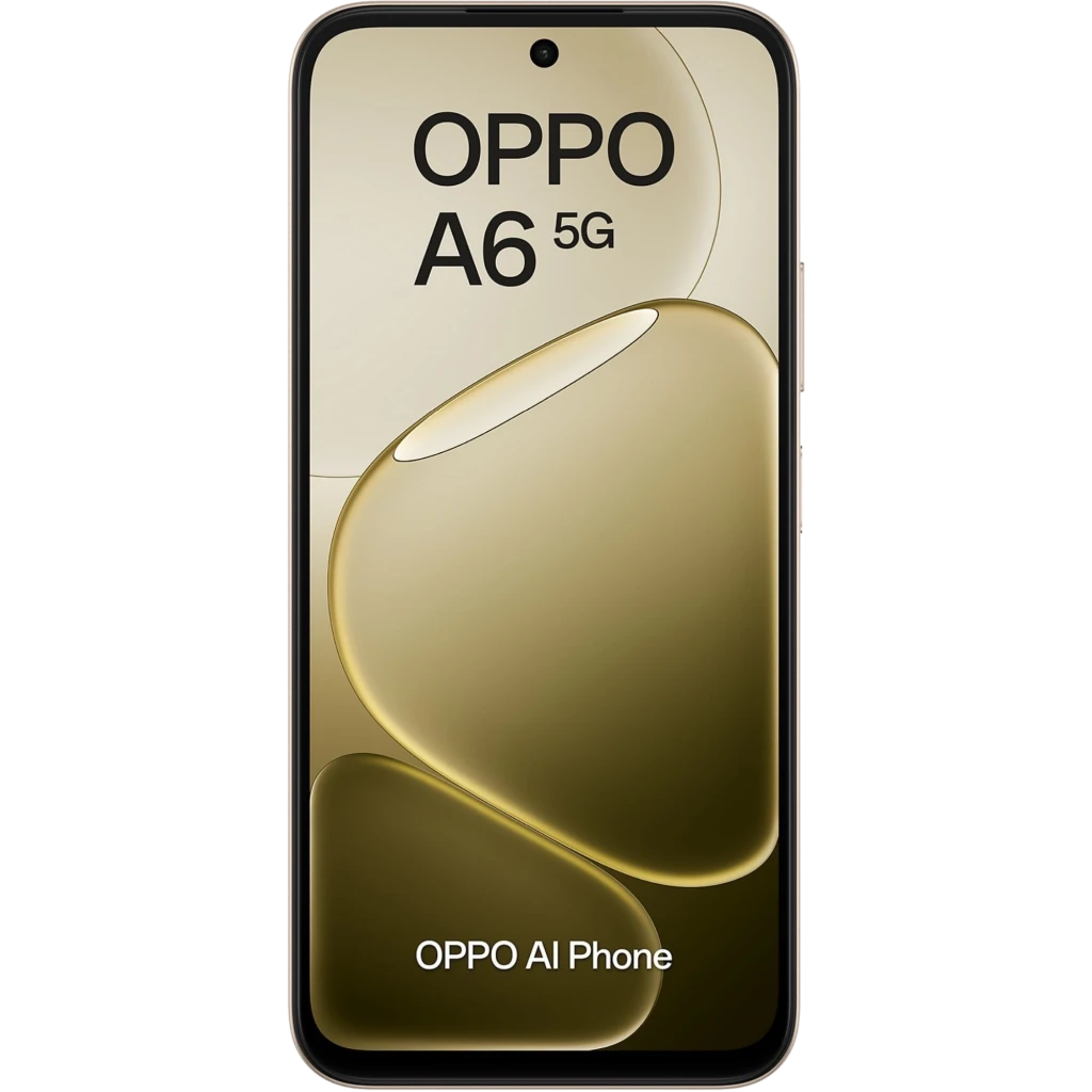 Smartphone OPPO A6 5G noir avec grand écran bord à bord, double module photo arrière proéminent, 256 Go de stockage, 6 Go de RAM, batterie 6550 mAh - Ítem2