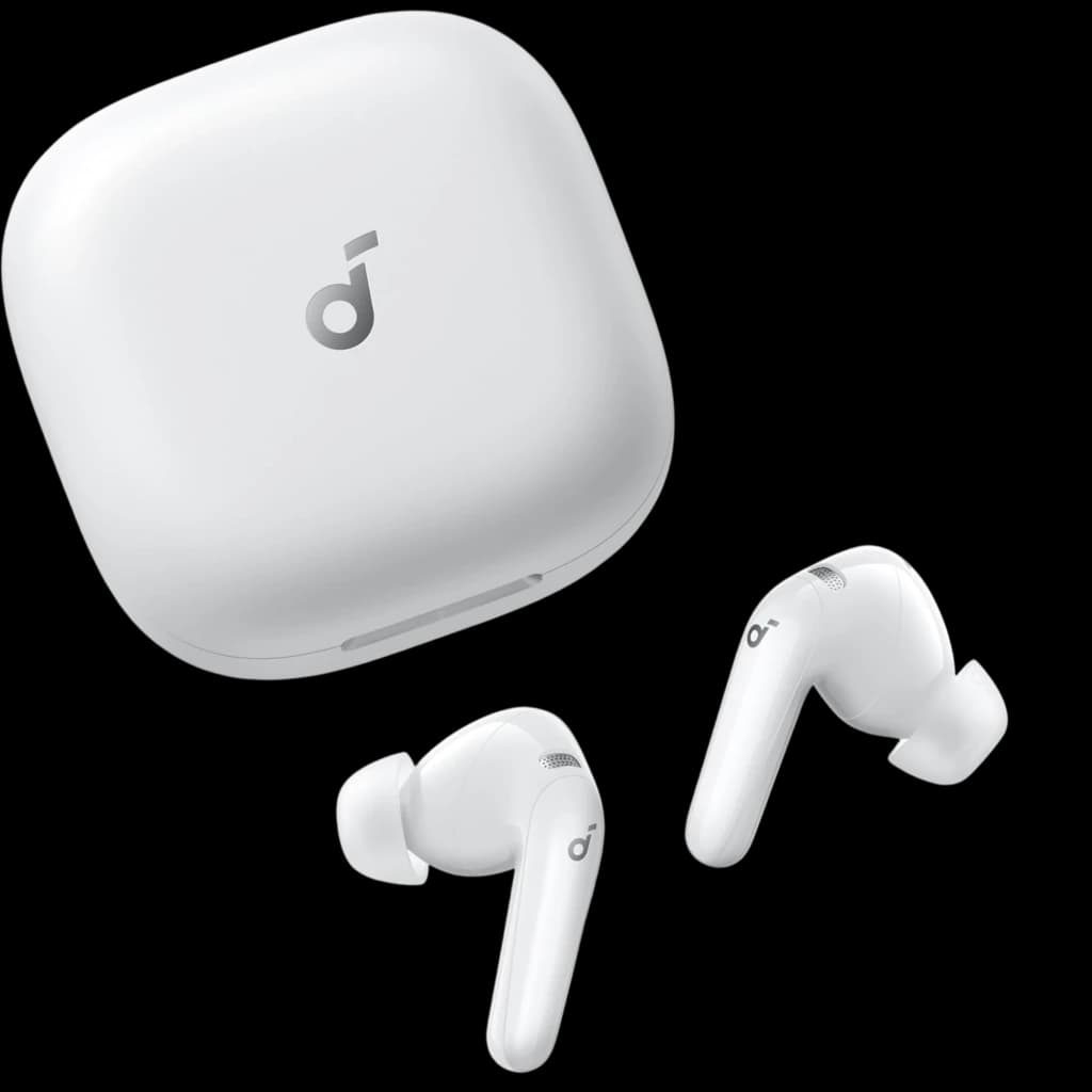Soundcore P31i Sem fios Bluetooth ANC 52 dB 12 h Branco com estojo de carregamento compacto e earbuds intra-auriculares ergonômicos em acabamento fosco