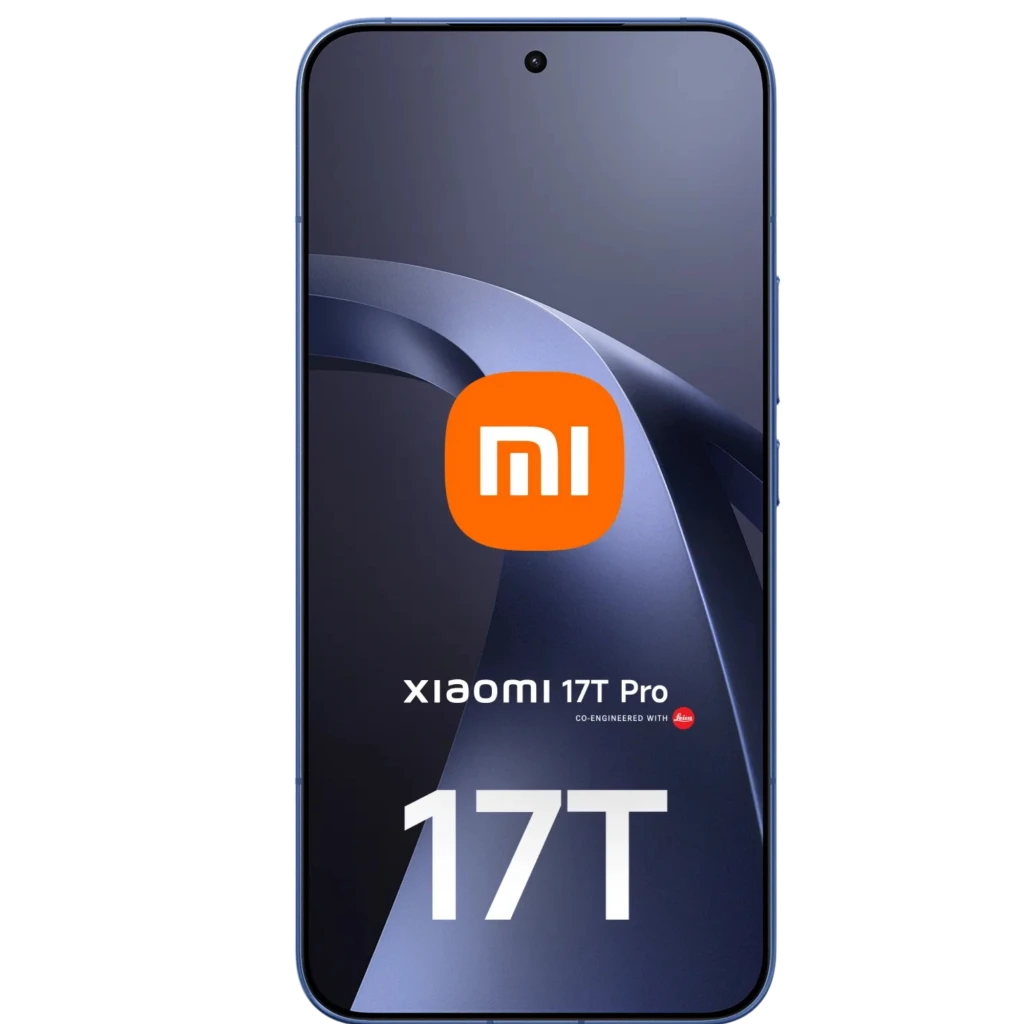 Xiaomi 17T Pro 5G azul con pantalla AMOLED 6,3 pulgadas, 256 GB y 12 GB RAM. Módulo de cámara trasera cuadrado con cuatro lentes y frontal perforada central. - Ítem1