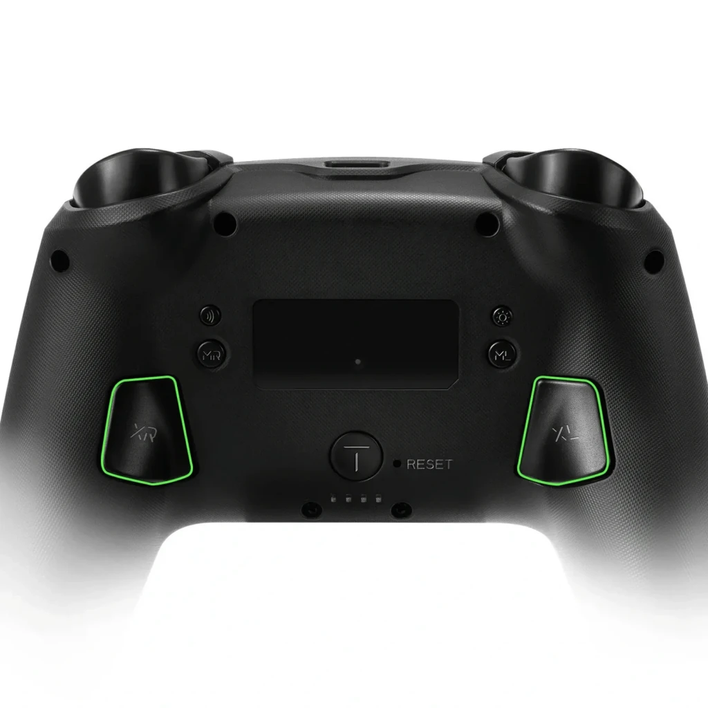Controlador sem fios FUNLAB Firefly Pro - Edição Zonai RGB com padrão tribal turquesa, botões retroiluminados, cruz direcional metálica e pegas - Item2
