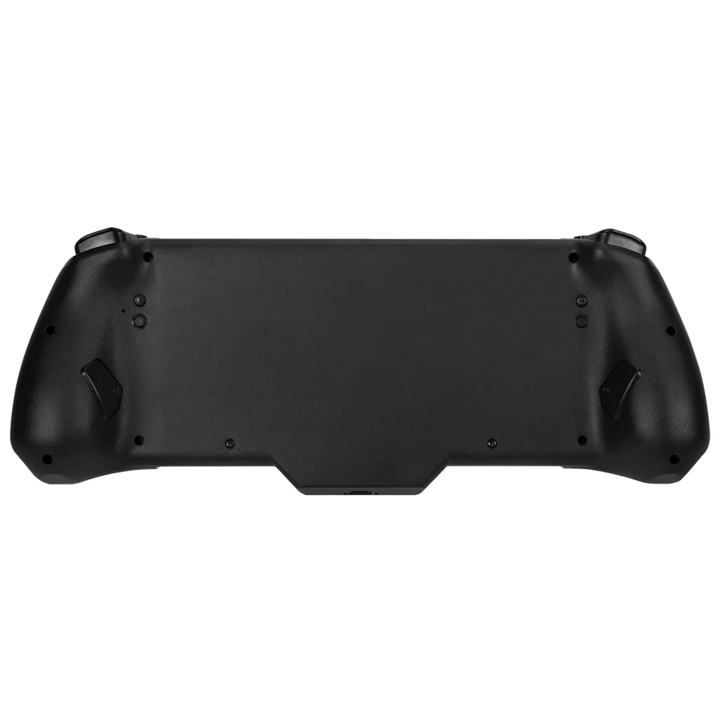 Mando FUNLAB Luminpad Gripcon inalámbrico para Switch con agarres laterales camuflaje negro y verde, sticks duales, cruceta y botones ABXY visibles - Ítem5