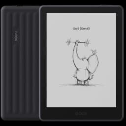 ONYX BOOX Go 6 Gen II eReader 6 pulgadas, carcasa negra texturizada, pantalla E Ink Carta 1300 con dibujo monocromo, bordes finos y 32 GB de almacenamiento