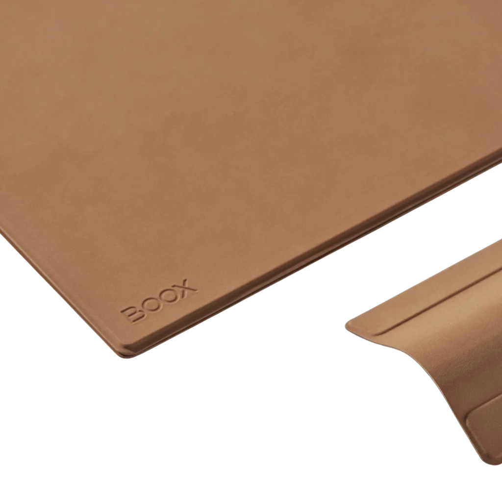 BOOX Funda Magnética para Go 10.3 Gen II Moca, diseño delgado en tono marrón, acabado tipo cuero, cierre magnético y soporte lateral para lápiz - Ítem5