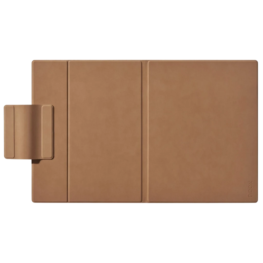 BOOX Funda Magnética para Go 10.3 Gen II Moca, diseño delgado en tono marrón, acabado tipo cuero, cierre magnético y soporte lateral para lápiz - Ítem3